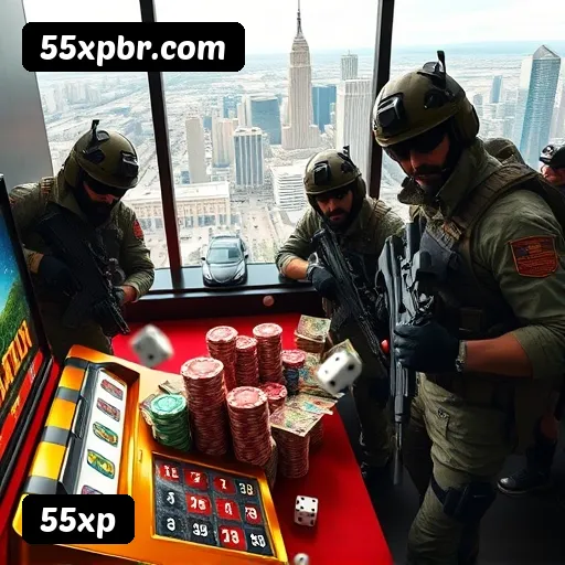 Jogos de Mesa Premium 55xp - Blackjack, Roleta, Baccarat